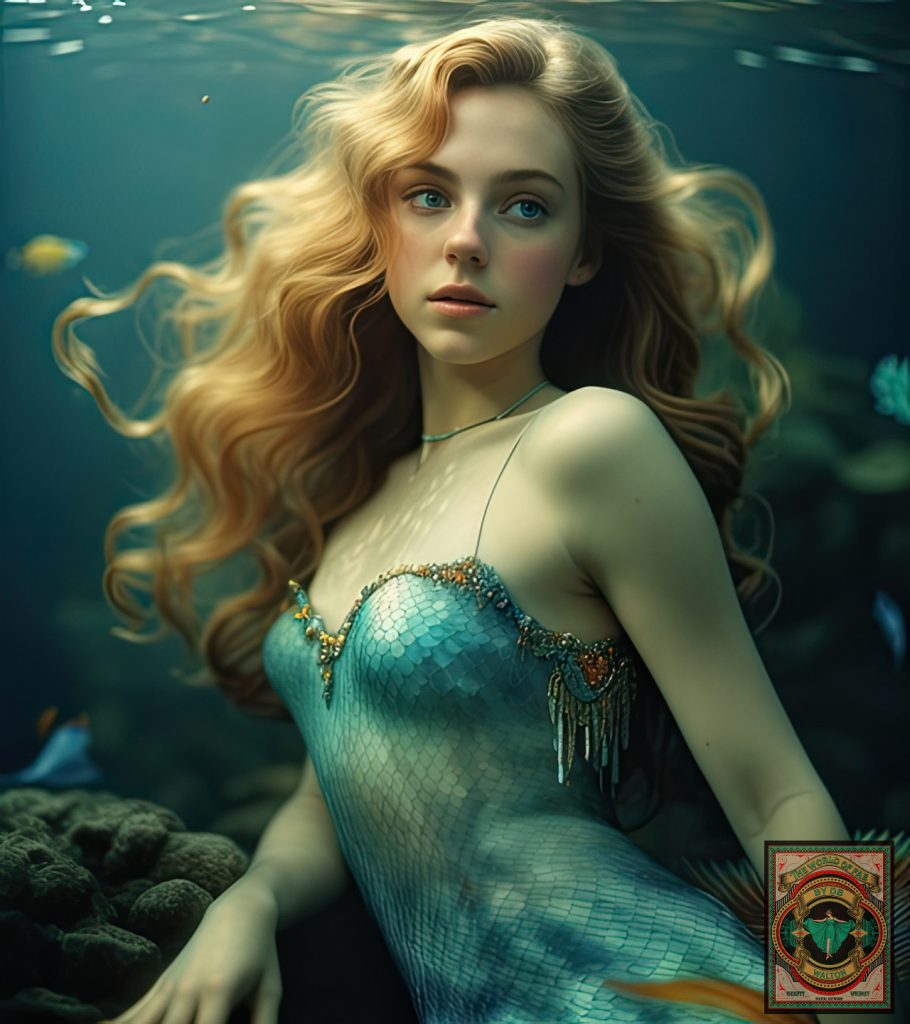 db Ai Mermaids created using prompt words and phrases by db.  